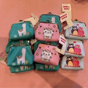 12 Cute Animal Coin Purses
